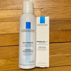 Set of La Roche-Posay Thermal Spring water and Rosaliac AR serum